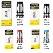 Voopoo PnP X replacement coils, engineered for excellent flavor and vapor production, designed to be long‑lasting and fully compatible with Voopoo PnP X series devices for a premium vaping experience.